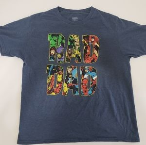 Marvel | Shirts | Marvel Rad Dad T 